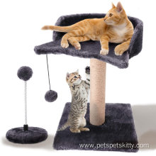 Cat Scratchers Post Cat Tree Tower Plush Platform